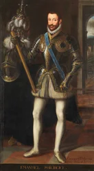 Retrato de Emanuele Filiberto